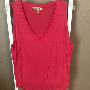 Dark pink tank top